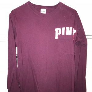 VS PINK Long Sleeve Tee